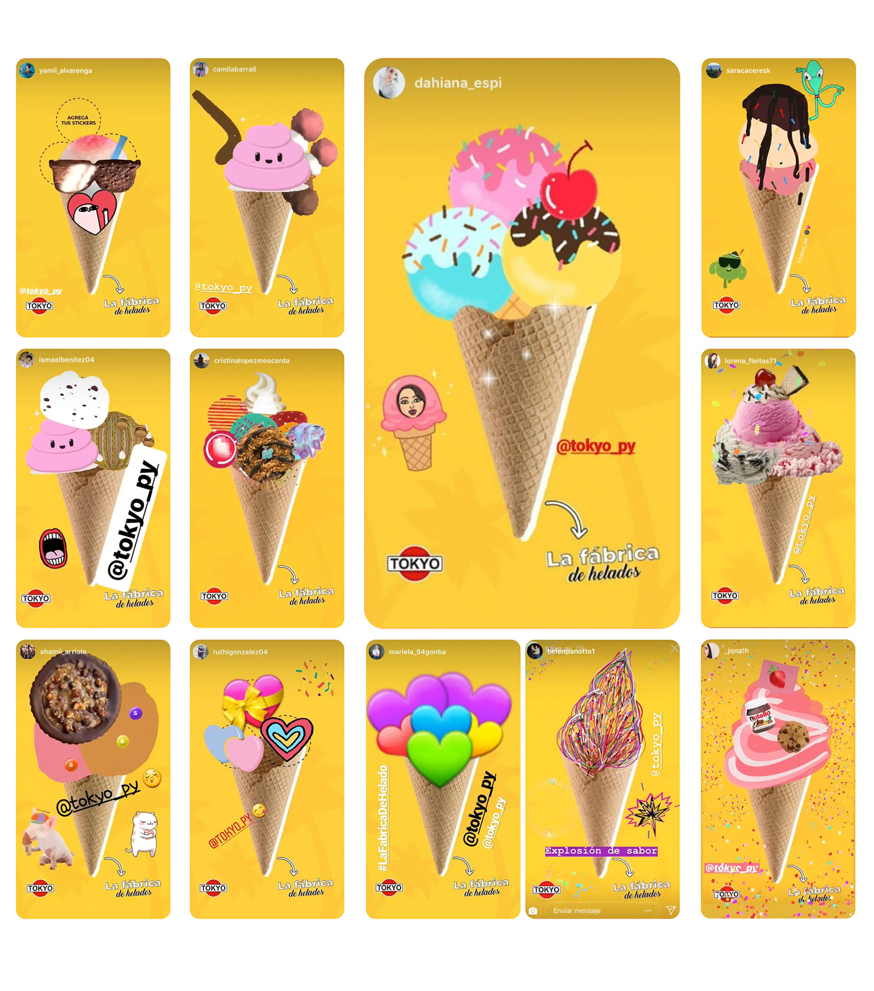 La Fabrica de Helados. By: Yeah! Agencia Creativa